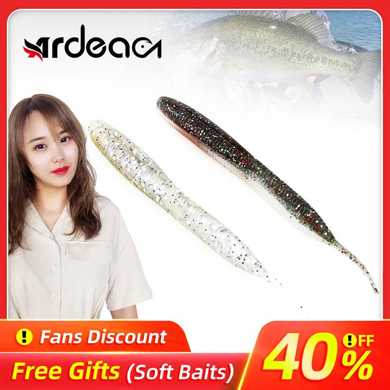 

Ardea soft bait 100mm 2.9g fishing lure Swimbait eazyWobblers Pesca Silicone Tackle trout Carp Jigging bass pike winter