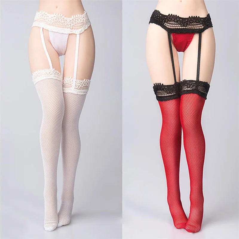 TYM024-medias de encaje a escala 1/6 para mujer, medias sexys para figura de acci&oacute;n de 12 pulgadas-1