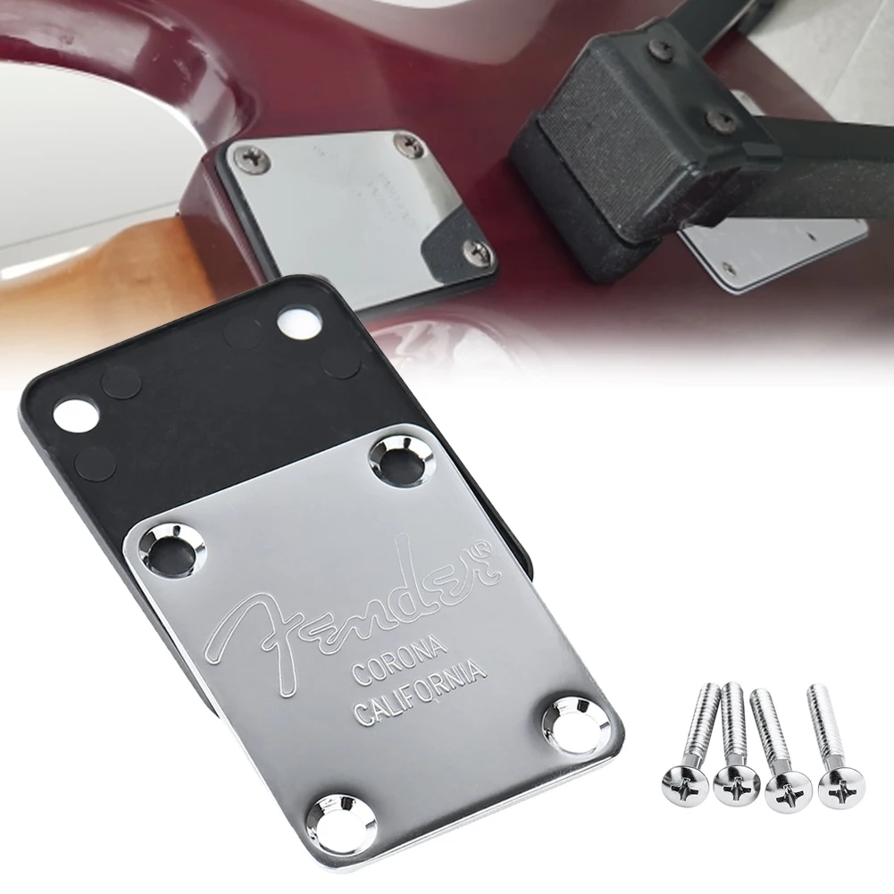 Накладка на шею для гитары прочная сменная металлическая накладка 2 цвета с