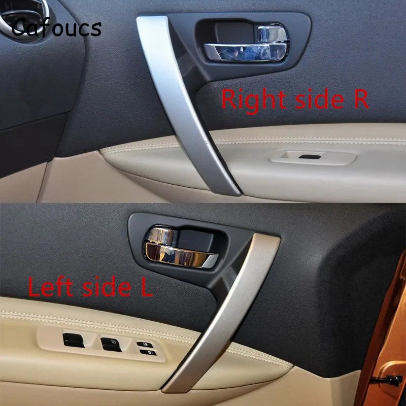 Cafoucs для Nissan Qashqai J10 2007 2008 2009 2010 2011 2012 2013 2014 ручка передней двери салона