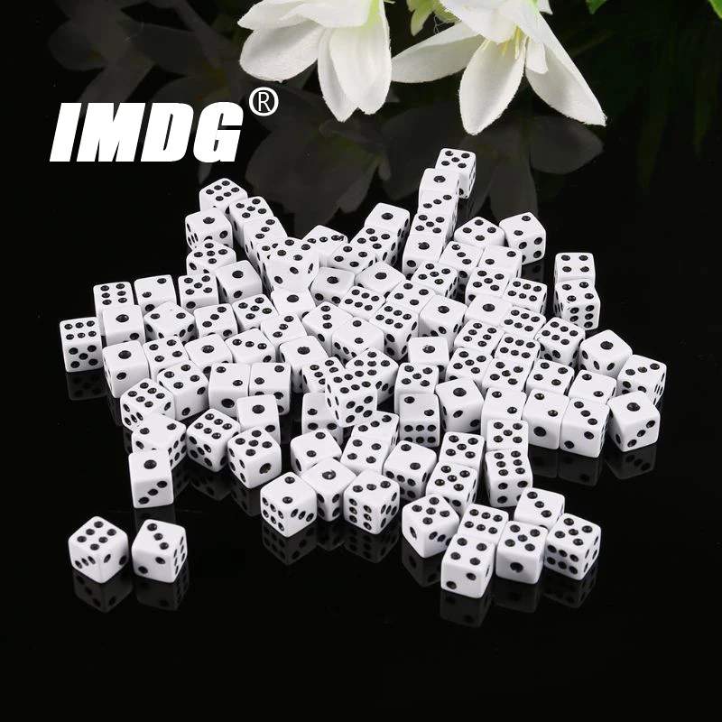 100 шт./упак. квадратный угол белые маленькие кубики головоломка с мудростью