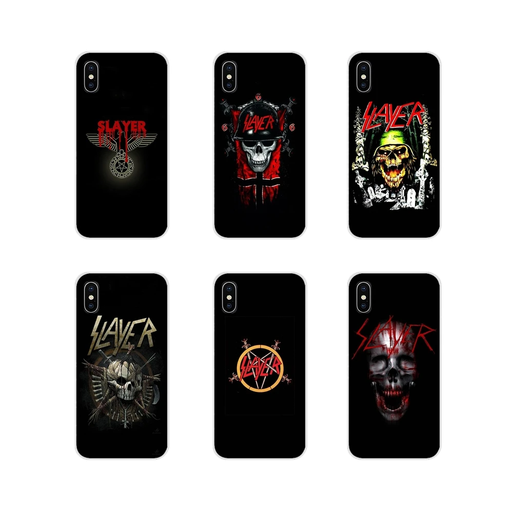 Аксессуары оболочка для телефона чехлы Slayer тяжелый металлический рок браслет