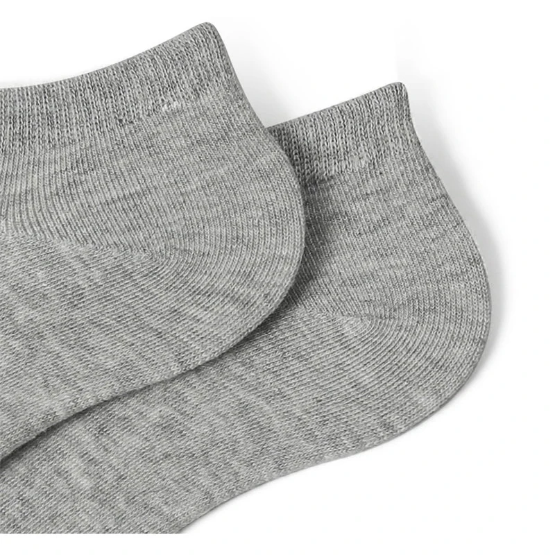 

5 Pairs / Lot men boat socks low cut socks sports deodorant solid color boat socks cotton short tube Male Socks Plus Size