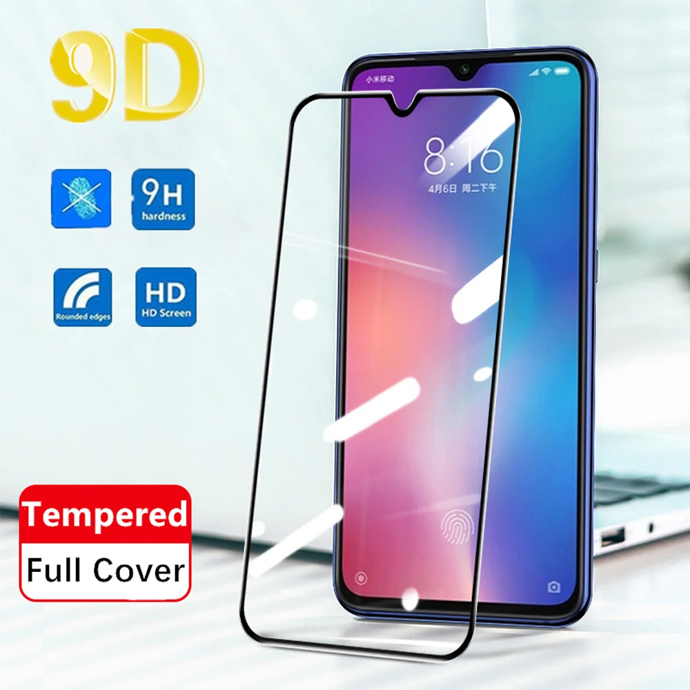 9D для xiaomi mi note 10 pro закаленное стекло cc9e cc9 9T 9 se lite защита экрана телефона защитная