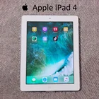 Оригинальный Apple iPad 4, сенсорный экран 9,7 дюйма Retina, 16 ГБ3264 ГБ, iOS 10, Wi-Fi, черный и серебристый стол