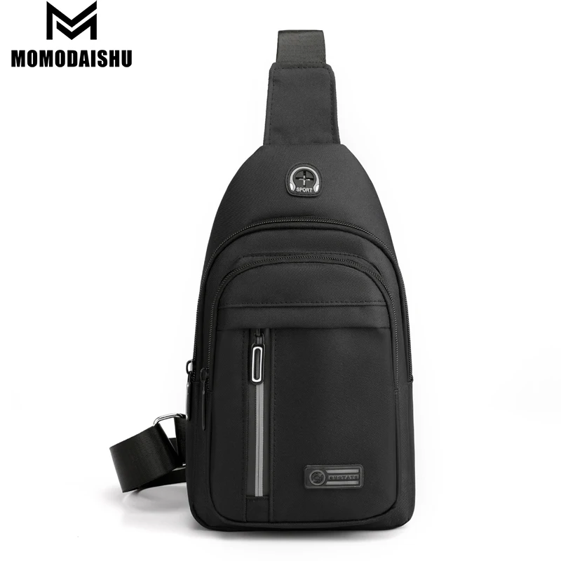 

9 Options Men Casual Multifunction Chest Bag Shoulder Bags Crossbody Bags Men Chest Bag School Summer Short Trip Messengers Bag