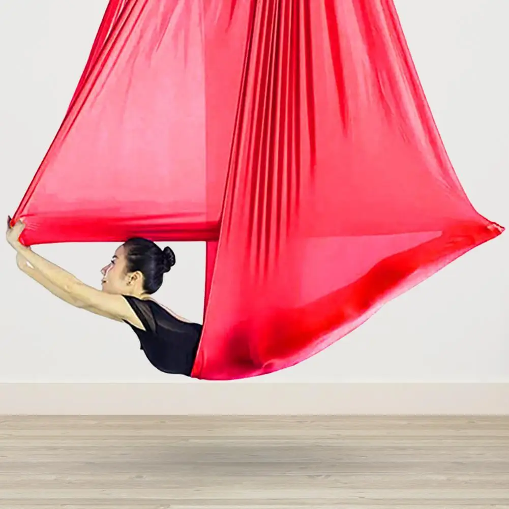 

Lightweight 1 Set Great High-strength Ultralight Swing Hammock Nylon Aerial Yoga Hammock Soft for Yoga
