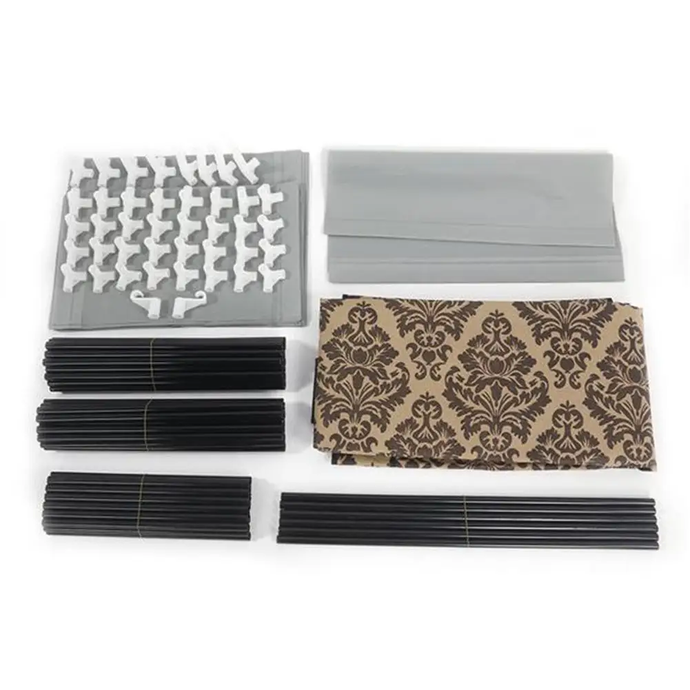 

4-Layer Non-woven Cloth Wardrobe Fabric Closet Portable Folding Dustproof Waterproof Clothing Storage Cabinet Furniture