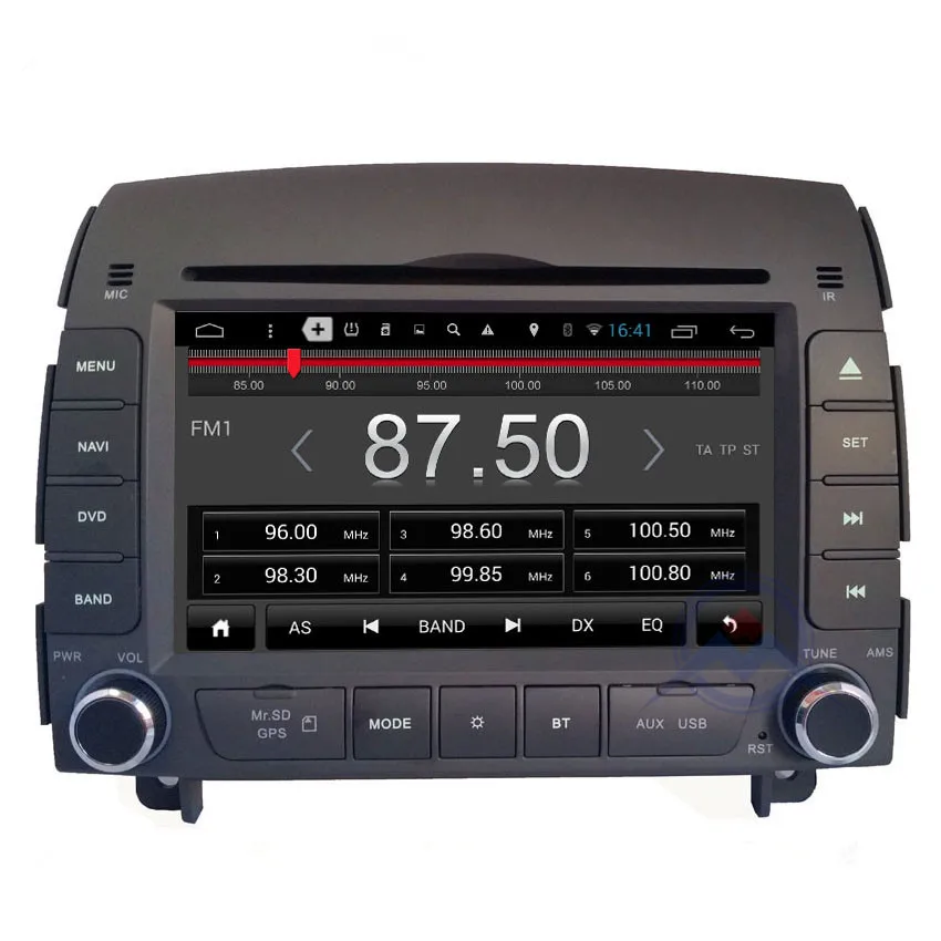 ZOHANAVI Android 10 0 автомобильное стерео аудио для HYUNDAI SONATA NF YU XIANG 2006-автомобильный