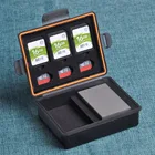 Черный Батарея хранения Чехол SD TF Коробка для хранения карт памяти для Nikon EN-EL14, для Canon LP-E5 LP-E8 DMW-BLC12 PS-BLS5 PS-BLS1