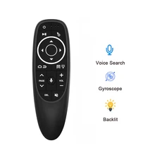 G10S Pro Backlit Air Mouse Voice Remote Control Wireless Gyro Sensing Smart Remote Control IR Learning For Android TV Box PC