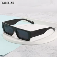 yameize women rectangle vintage sunglasses brand design retro sun glasses female eyeglasses cat eye driver goggles lentes de sol