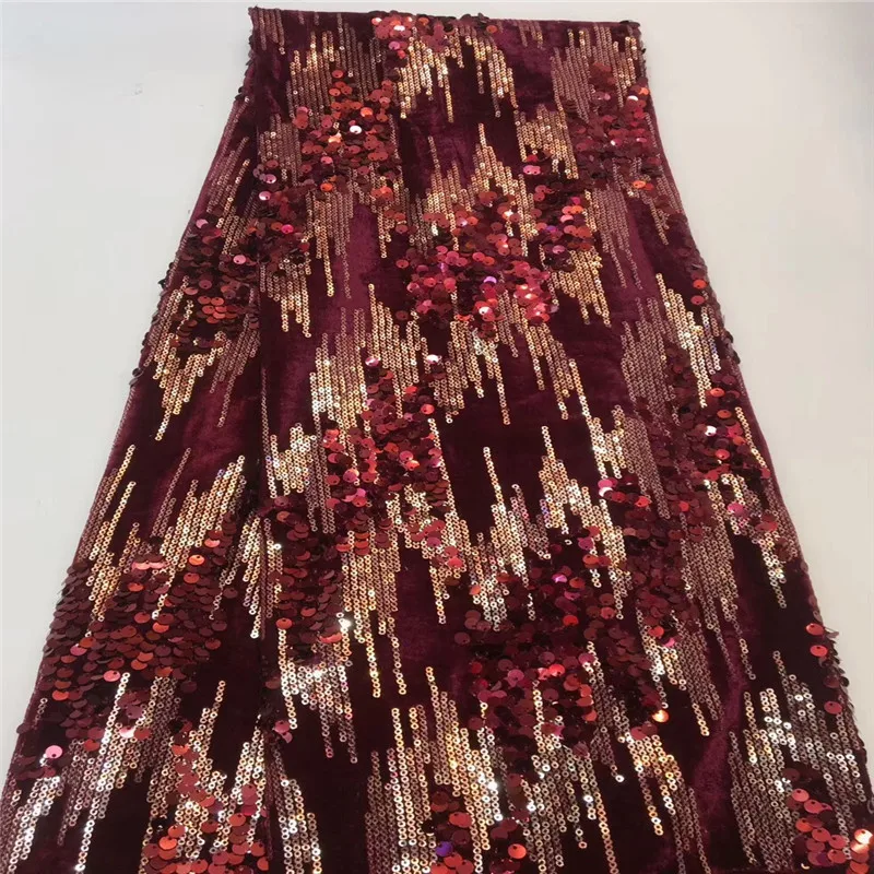 Африканская кружевная ткань 2019 Высококачественная французские 3d блестки