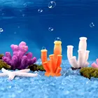 1 шт. аквариумные полимерные Коралловые украшения, красочные рыбки, аквариумные украшения, искусственный Коралл для аквариума, полимерные украшения, морские растения
