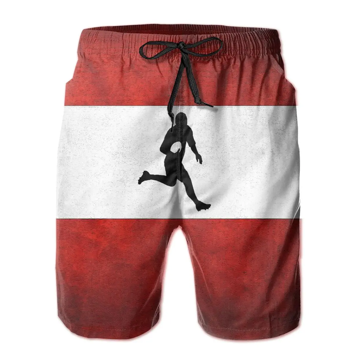 

Austrian Rugby Men's Beach Shorts Novelty R333 Tshirt Eur Size