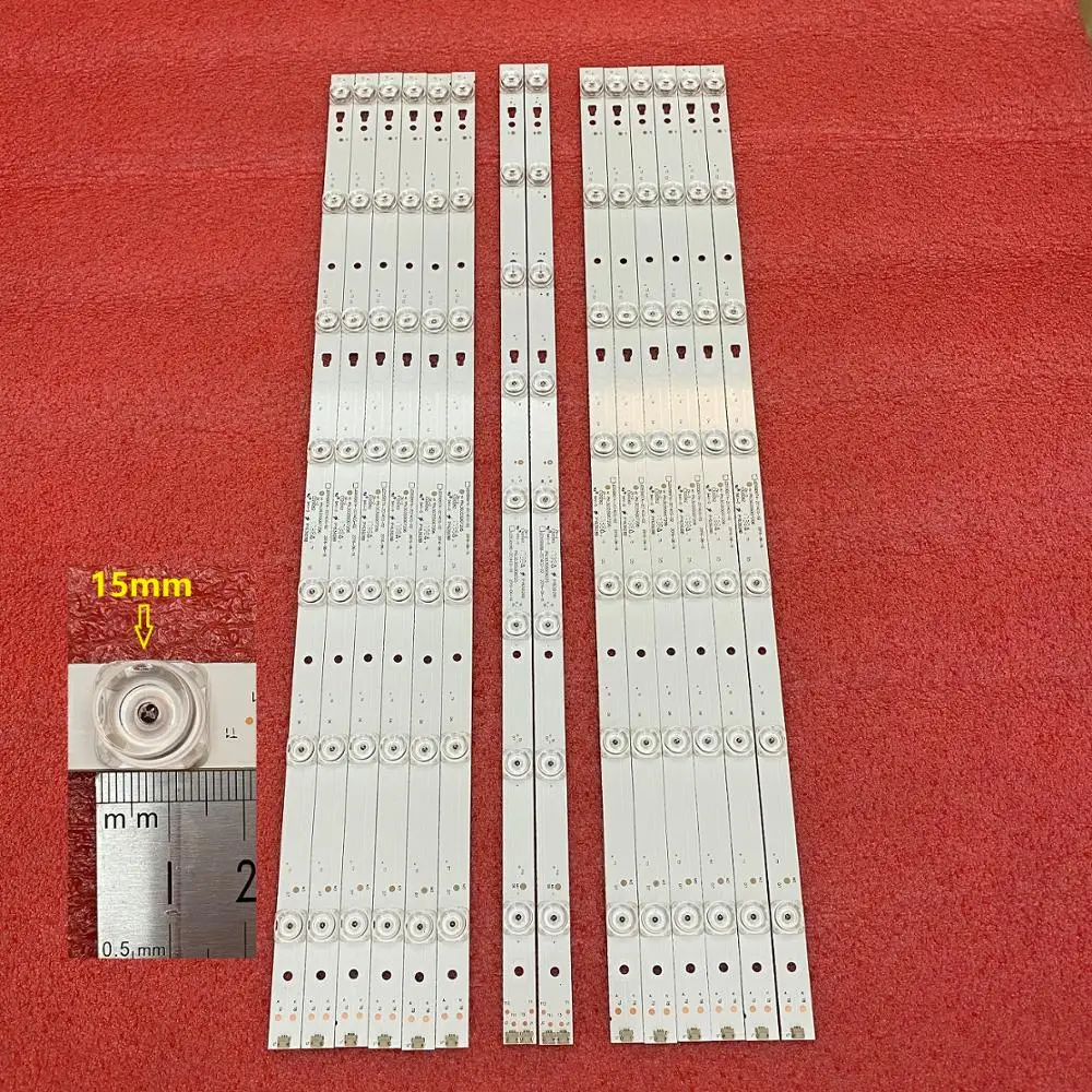 Светодиодная панель 14 шт для флэш-освещения LED 55D0 8B 55D07A-ZC14CG-02 30355007206 3035008214 | Лампы и