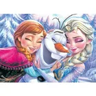Алмазная 5D картина сделай сам Disney, мультяшная вышивка крестиком, круглая Алмазная вышивка, ледяная сестра, Эльза и Анна, декор из алмазной мозаики подарок