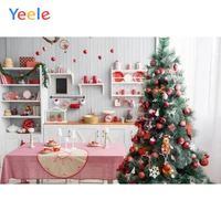 christmas tree dressing table wooden wall baby birthday backdrop photography custom photographic background for photo studio