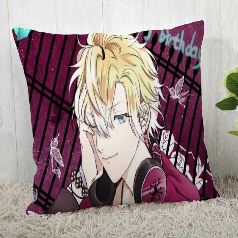 45*45 наволочка Diabolik Lovers печать для Свадебная Подушка Обложка счастливые праздничные наволочки для подушки - Цвет: Pillowcase 19