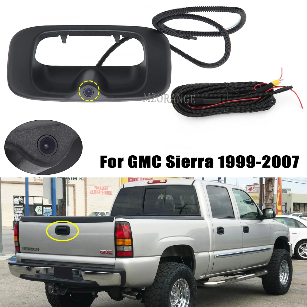 

Rear Tailgate Handle Backup Camera For GMC Sierra Chevrolet Silverado 1999-2007 Car Product Accessories Replacement