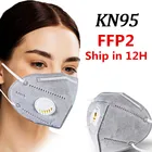 Респиратор KN95 FFP2 6-слойный с защитой от пыли для лица