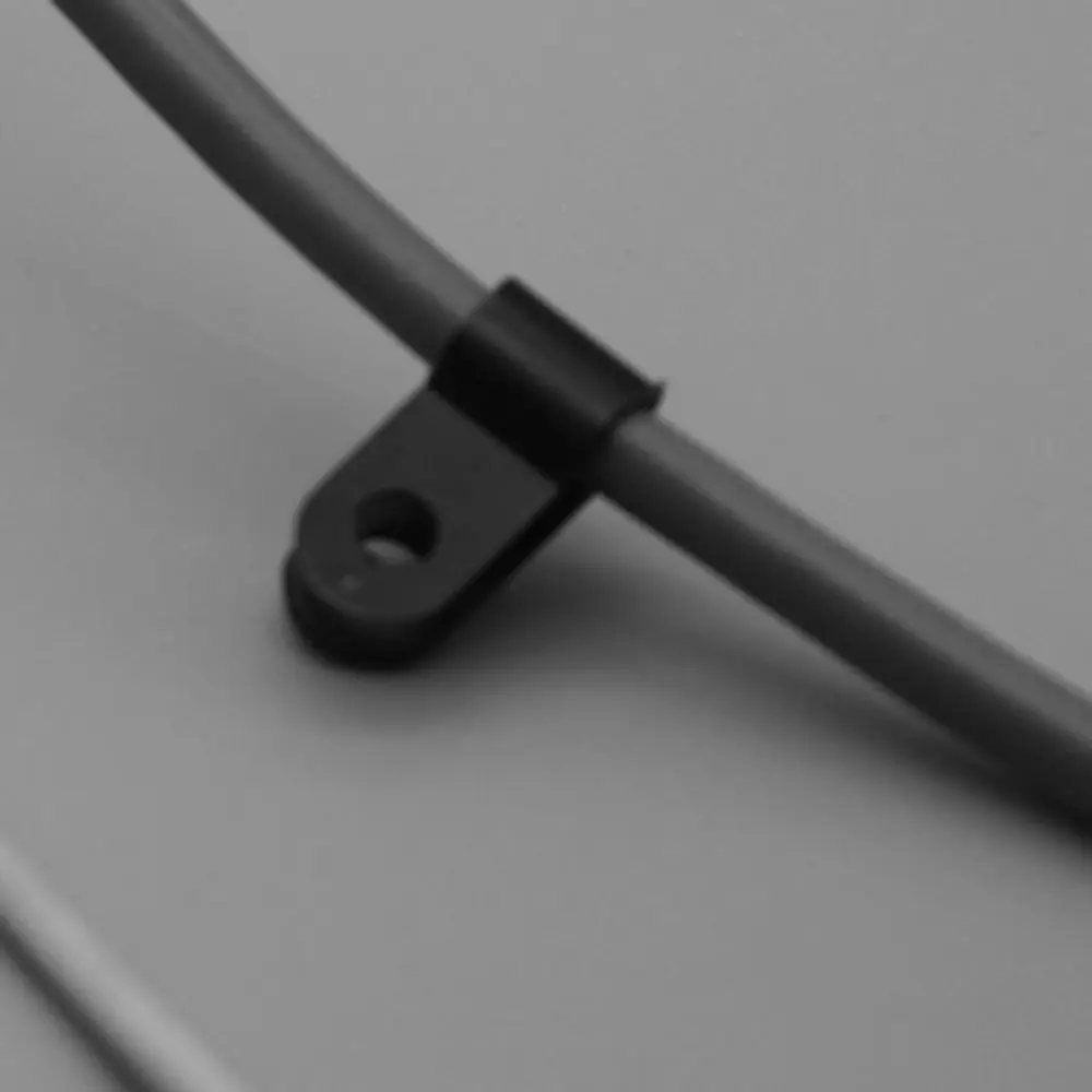 1000 шт. черные нейлоновые кабельные зажимы R type 3.3mmU 94V 2 SGS зажим 3 мм крепежный