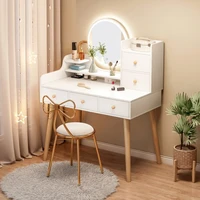100cm storage table modern simple nordic furniture bedroom dressing table master bedroom multi functional small cosmetic table