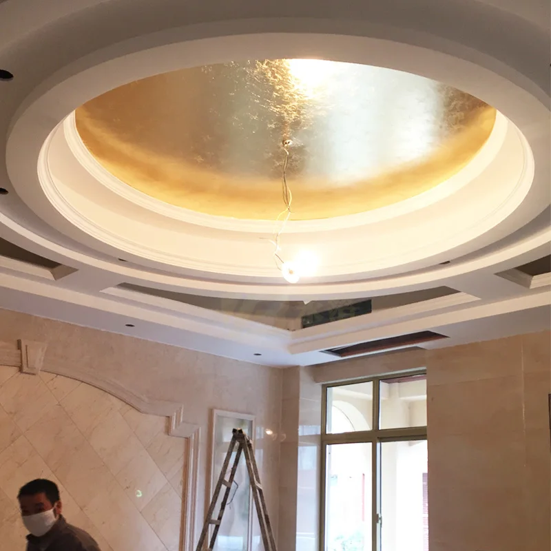 100 шт. Тайвань B из блестящей искусственной золото позолоченный шкафчик для