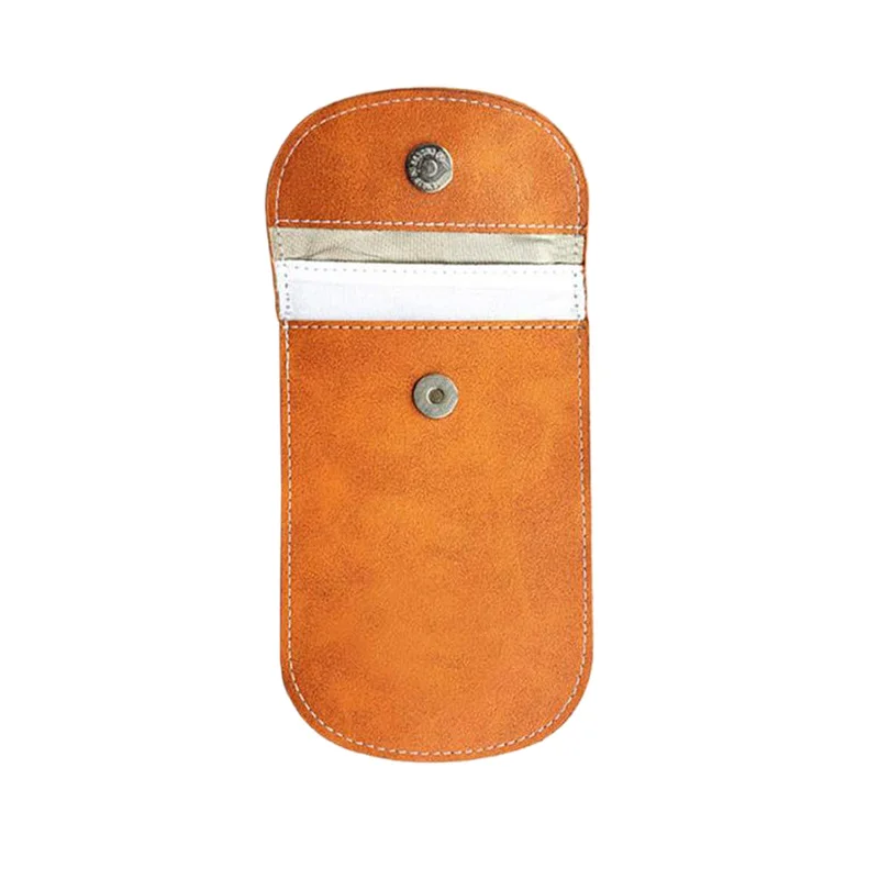 Сумка Фарадея для автомобильных ключей кожаный чехол блокировки сигнала сумка