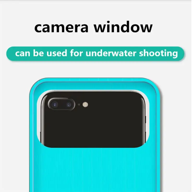 

TPU Waterproof HD Mobile Phone Bag Touch Screen Swimming Bag Beach Swimming Pool Diving Snorkeling Mobile Case G99D