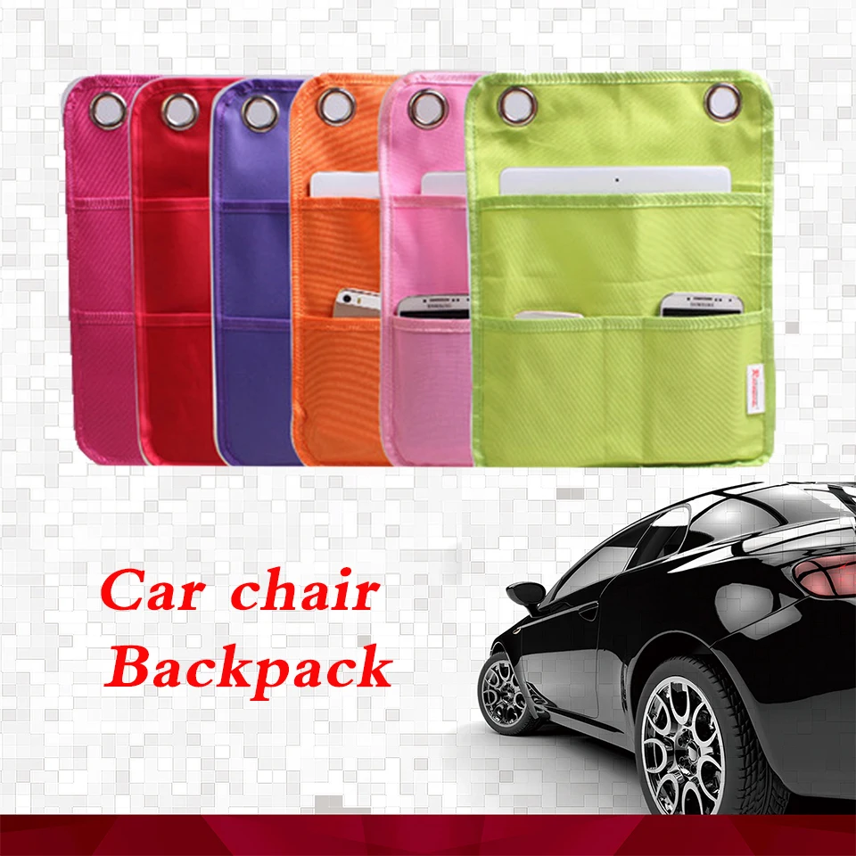 Автомобильный Органайзер на заднюю часть сиденья для Renault Megane 2 Duster Clio Honda Civic Fit VW