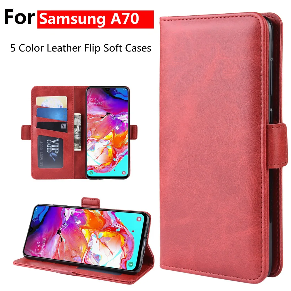 MUSTTRUE чехол для samsung a70 Роскошный кошелек Магнитный кожаный телефона s Galaxy A 70