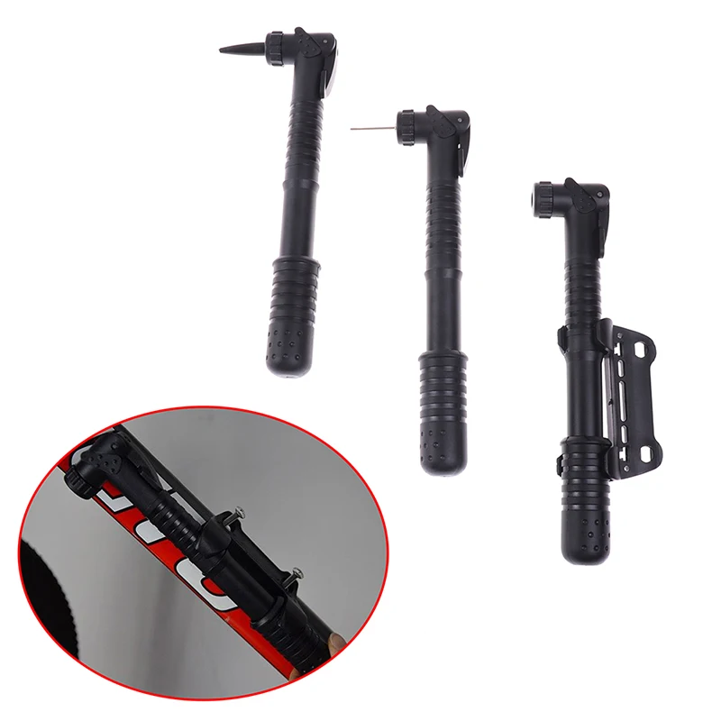 Велосипедный мини-насос для горного велосипеда двухтактный велосипедный насос с