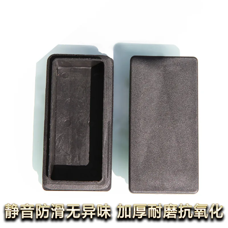 Квадратная трубчатая пробка Толстая стальная трубка ПЛАСТИКОВЫЕ ТРУБЧАТЫЕ