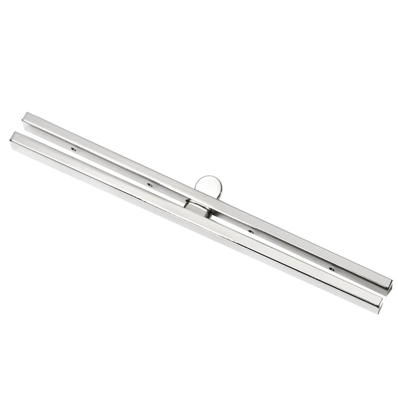 

1pc Purse Wallet Frame Bar Edge Strip Clasp 11.5cm 19cm Metal Replacement Accessories