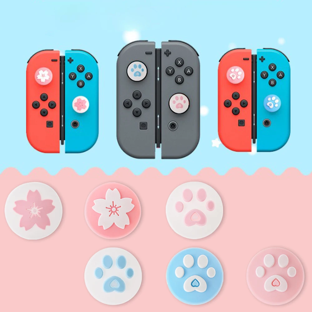 Противоскользящий чехол для джойстика Nintendo Switch/Lite 2/4 шт.|Запасные части| |