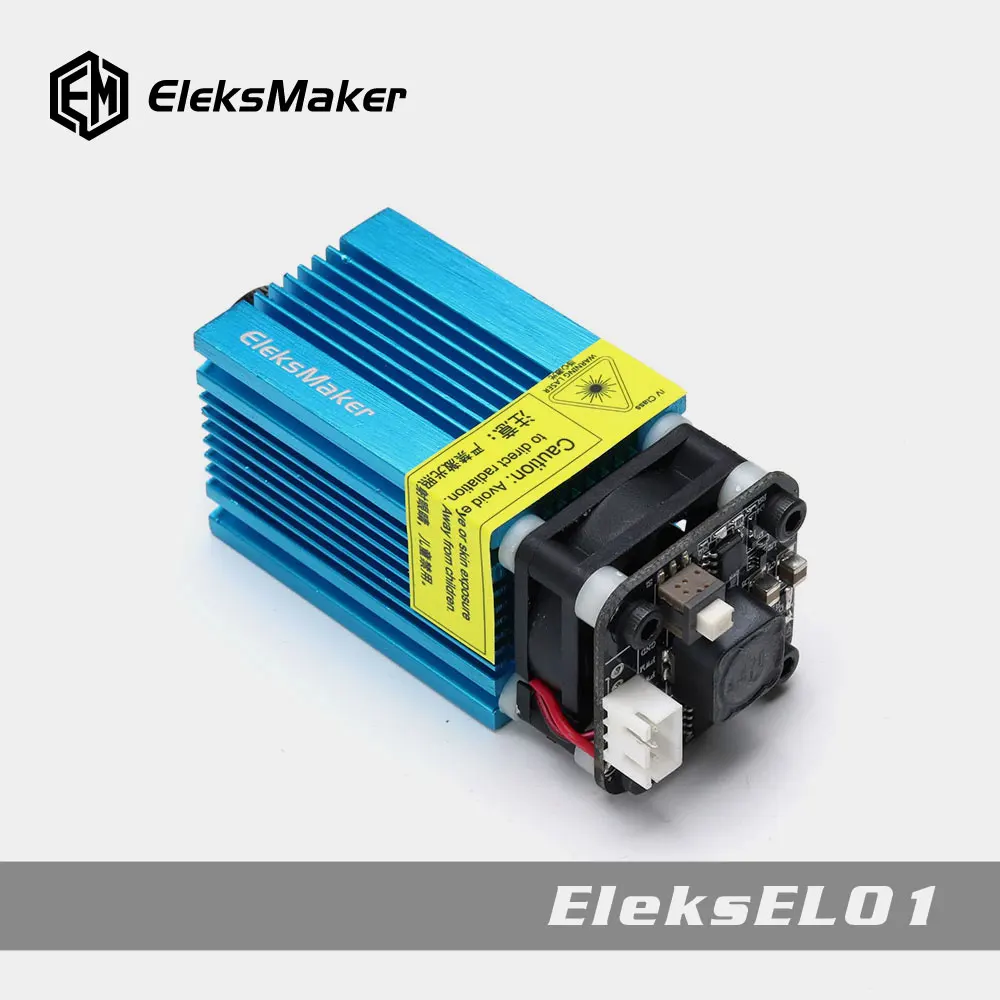 EleksMaker EL01 500mW/1600mW/2 5 mW синий фиолетовый лазерный модуль PWM модуляция 2 54-3P DIY гравер |