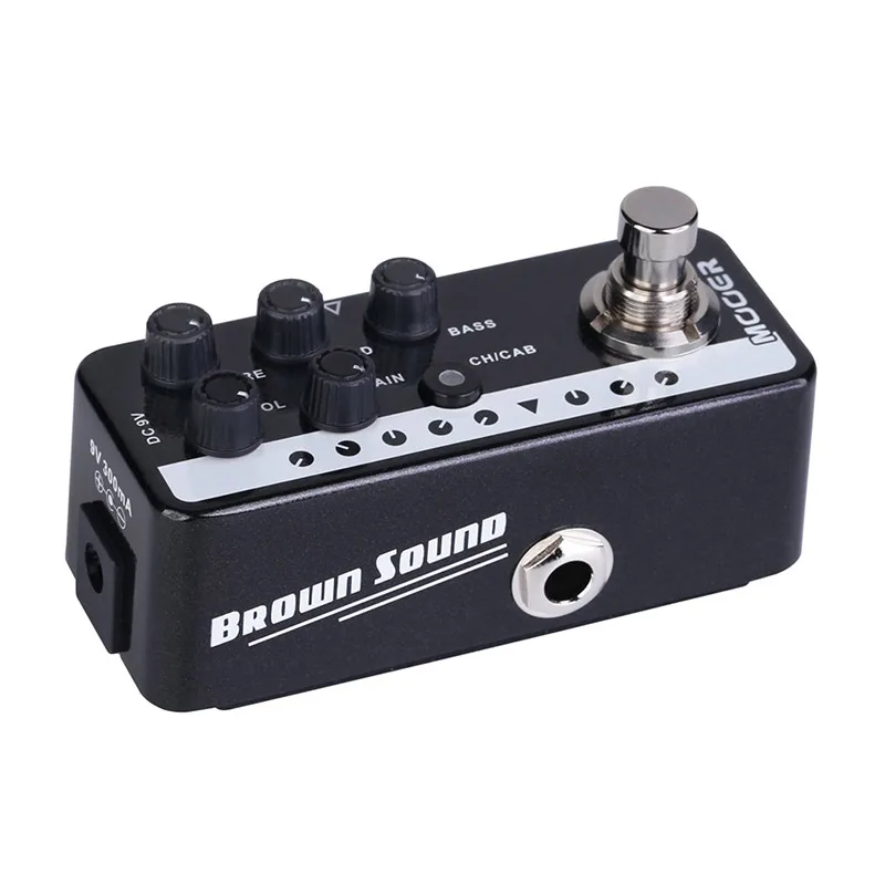 Mooer MICRO PREAMP серия бадминтонных ракеток 015 коричневый звук 90 х Стиль цифровой