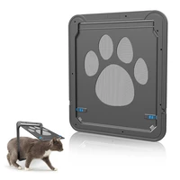 new pet door safe lockable magnetic screen outdoor dogs cats window gate house enter freely fashion pretty garden easy install