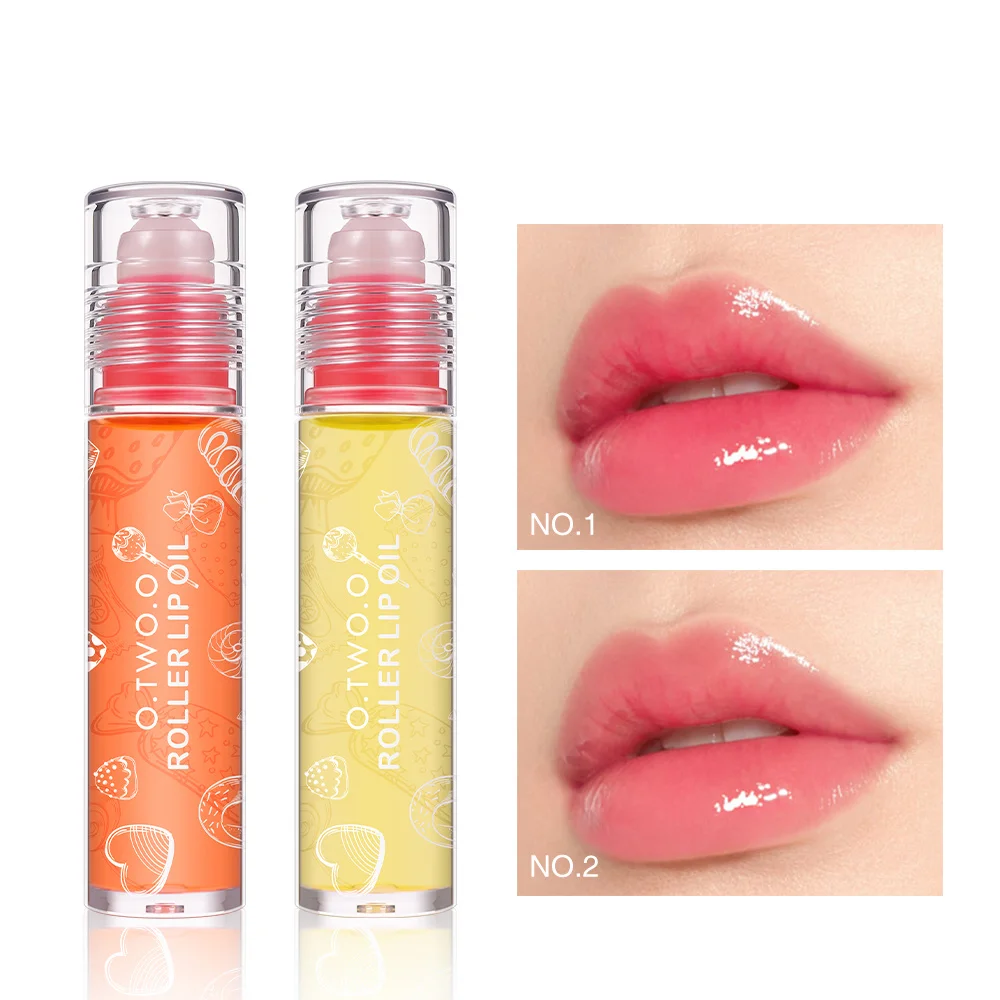 

Crystal Color-Changing Shimmer Lip Gloss Transparent Shiny Roller Lip Glaze Moisturizing Liquid Lip Oil Ladies Lip Cosmetics