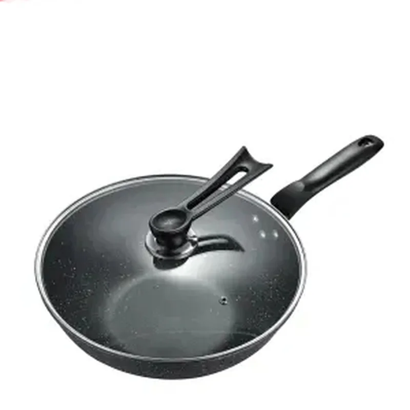 Сковорода с антипригарным покрытием для жарки без масла | Дом и сад