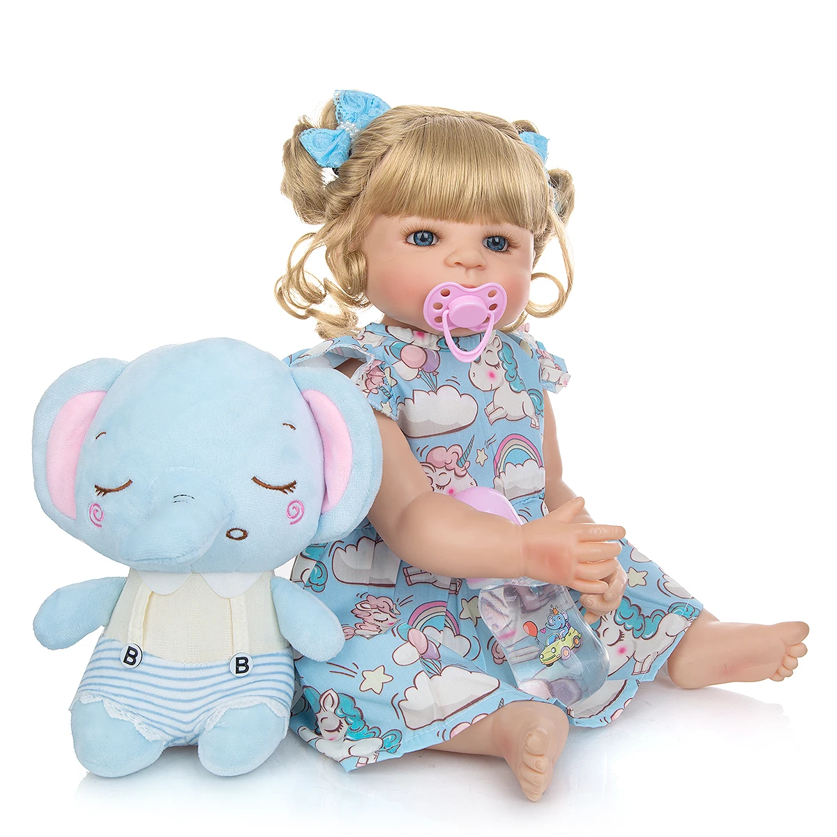 KEIUM 55 см Силиконовые всего тела Reborn Детские куклы Реалистичная Boneca живой Bebe для