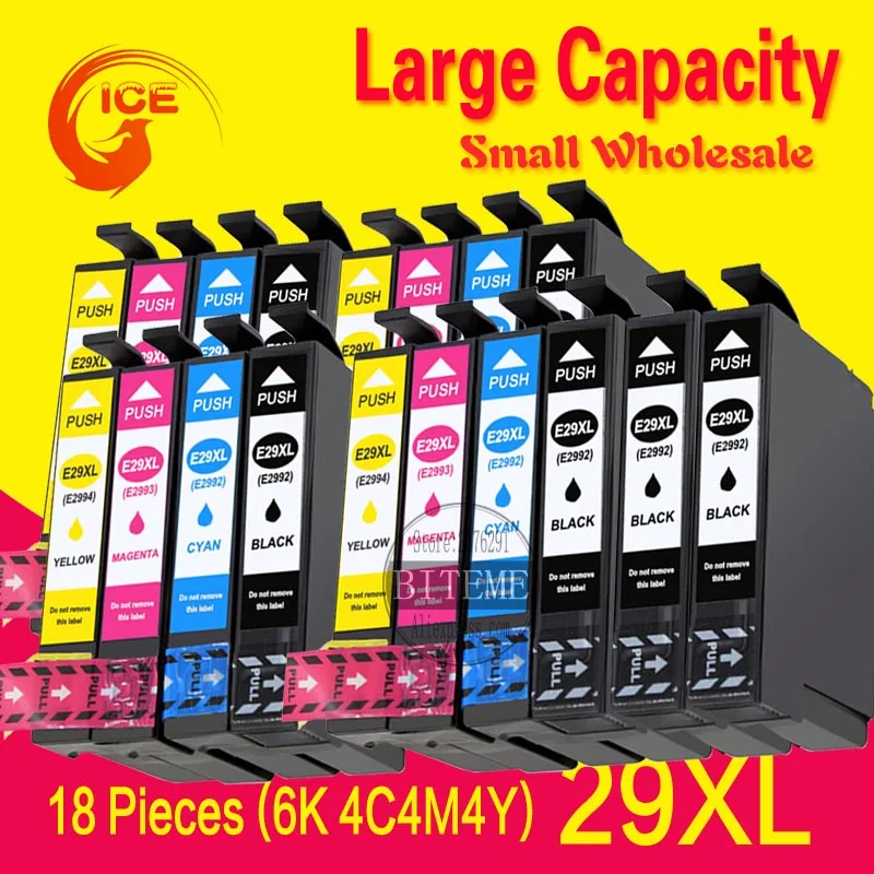 Чернильный картридж T29 T29XL для принтера EPSON Explore XP247 XP442 XP342 XP345 XP445 европейские
