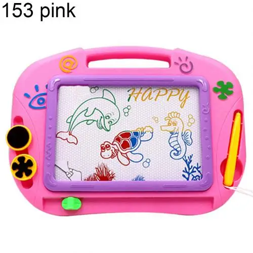 153 Pink Магнитная Красочная доска для рисования, наброски, блокнот для письма, Детская развивающая игрушка - Цвет: 153 Pink