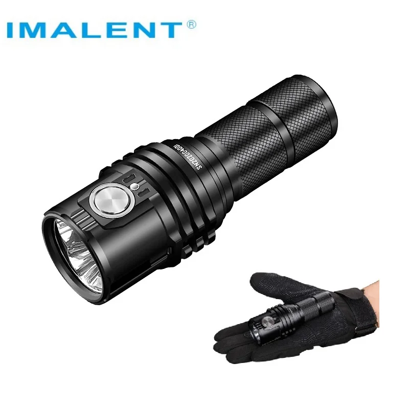 

IMALENT MS03W LED Flashlight CREE XHP70 Gen.2 13000Lumen EDC Rechargeable Flashlight with 21700 Battery for Camping Spotlights