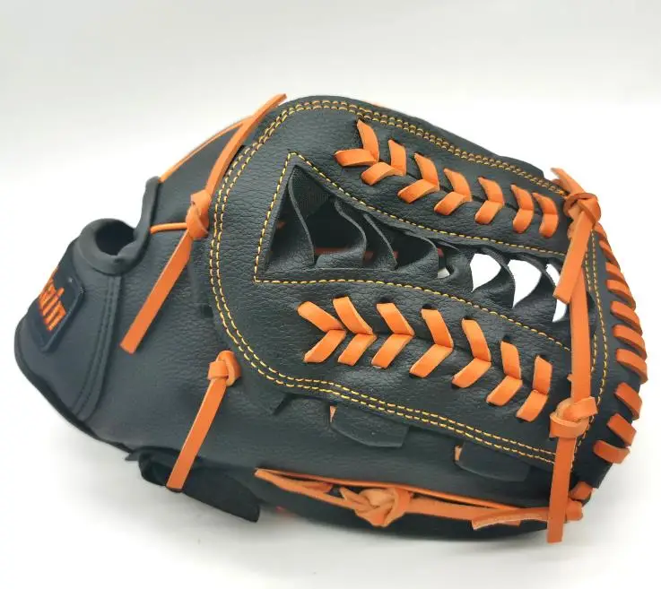 

Youth Leather Baseball Glove Pvc Left Hand Softball Baseball Gloves for Adults Guante De Beisbol Sportswear Accessories EI50BG