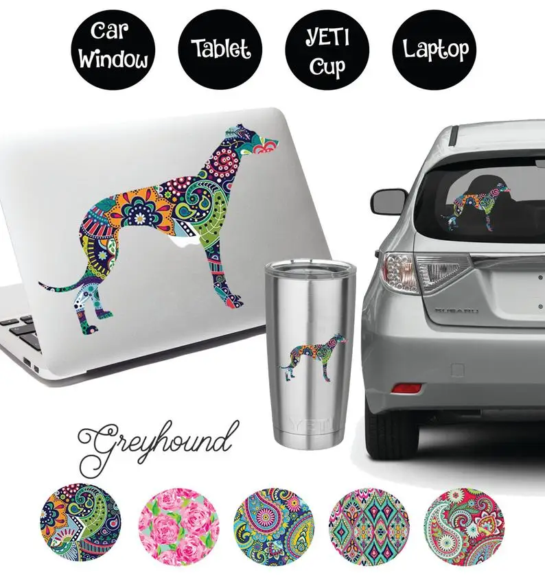 

Greyhound Decal