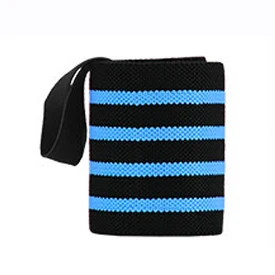 Blue Four Stripes ROEGADYN, для взрослых, камуфляж, поддержка запястья, скоба, Кроссфит, напульсники, для мужчин, черный, спортивный, напульсник, для тенниса, для рук, защита запястья, пара - Цвет: Blue Four Stripes