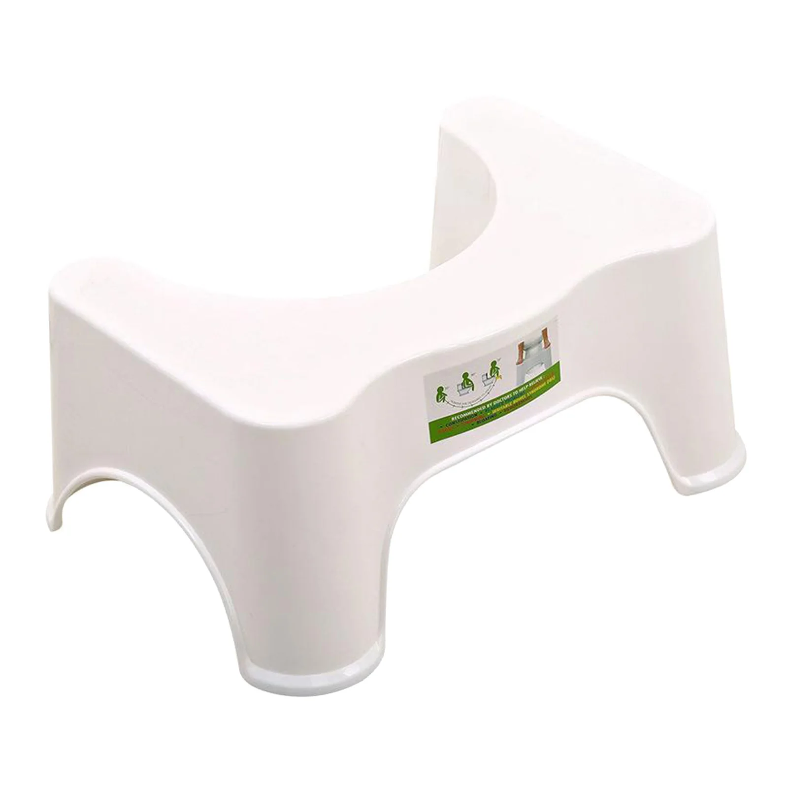

Non-Slip Toilet Stool Sturdy Bathroom Toilet Stools for Adults & Kids Step Stool