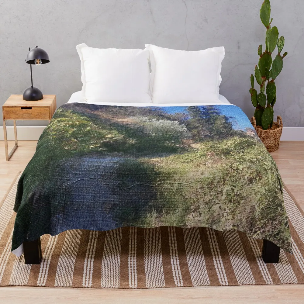 

Vounaria Greece Beach 2021 No 5 Blanket Fleece Art Print adult Children Warm Bed Throw Blanket newborn bayby Blanket Boys Gifts